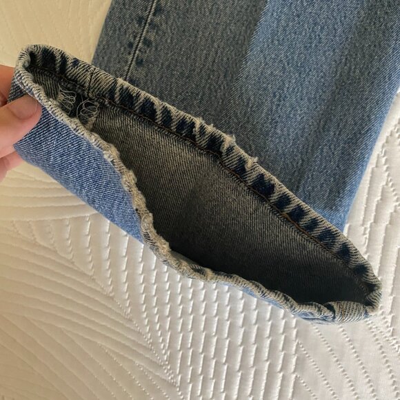 Levi's Men's Light Wash 501 Jeans 36x30 - Picture 2 of 16